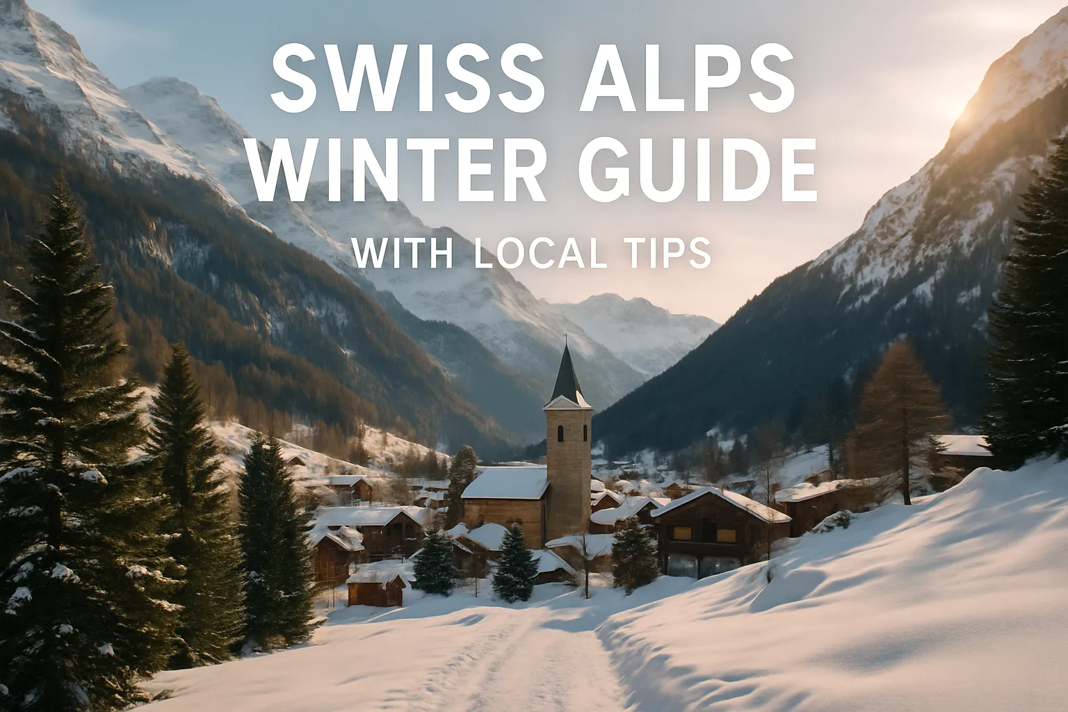 Swiss Alps Winter Travel Guide With Local Tips travel destination