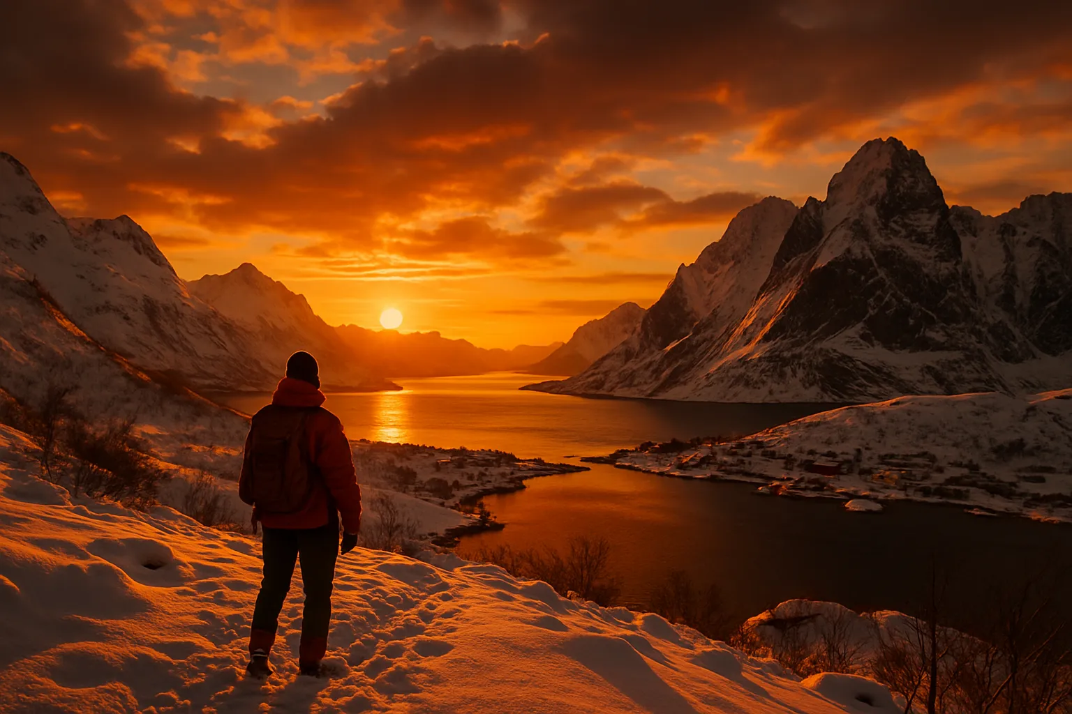 How To Visit Winter Destinations On A Budget illustration