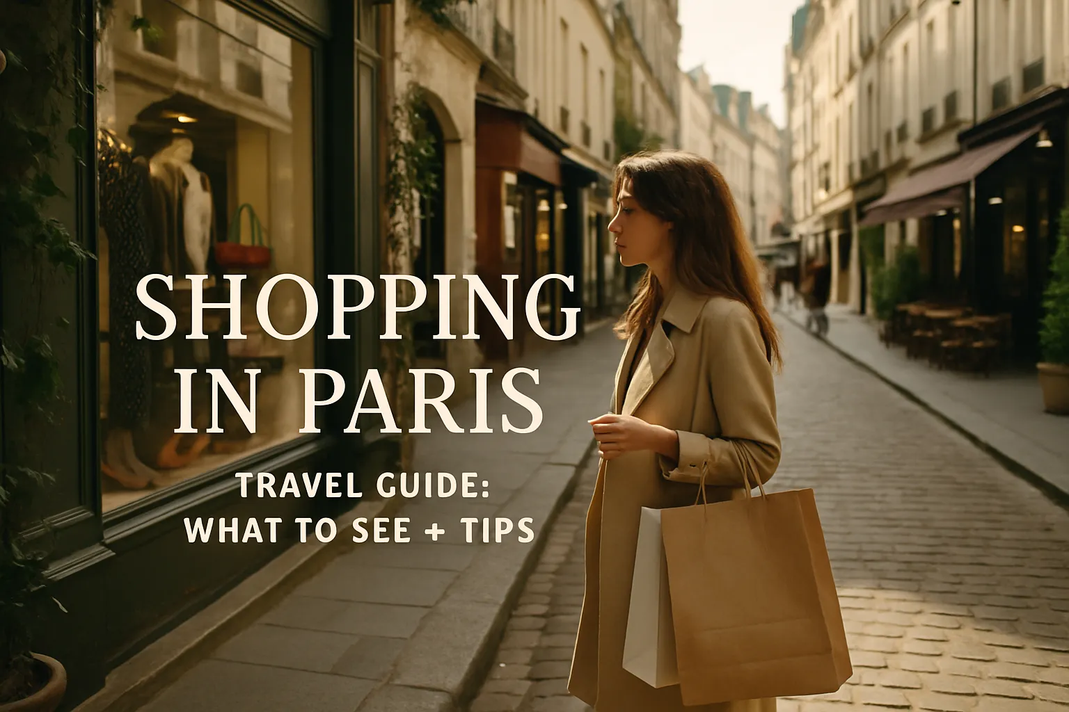 shopping in paris Travel Guide: What To See + Tips travel destination